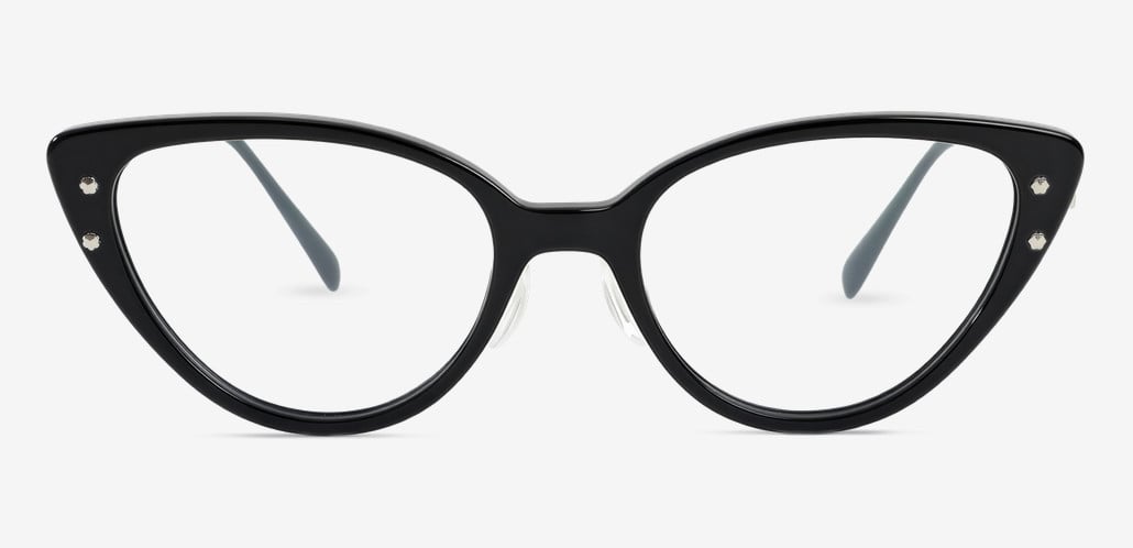 Wright Black Cat Eye Glasses