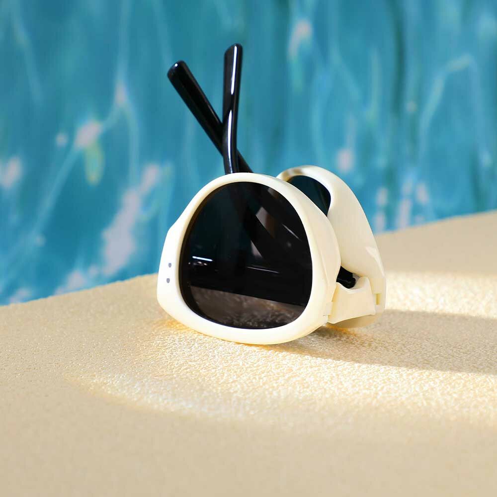 Occhiali da Sole Lorraine Cat Eye Bianco