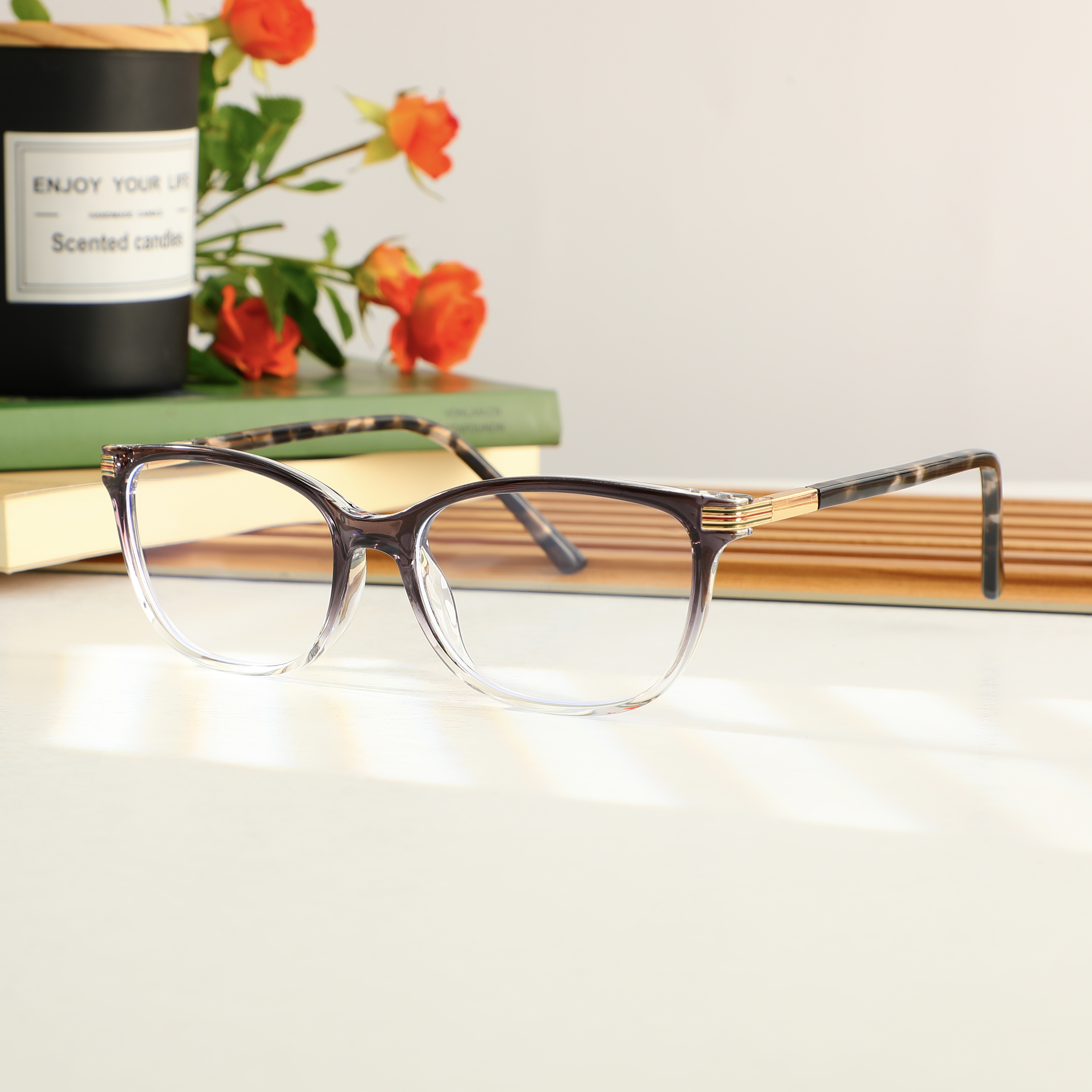 Occhiali da Vista Dickens Rettangolare Grigio 