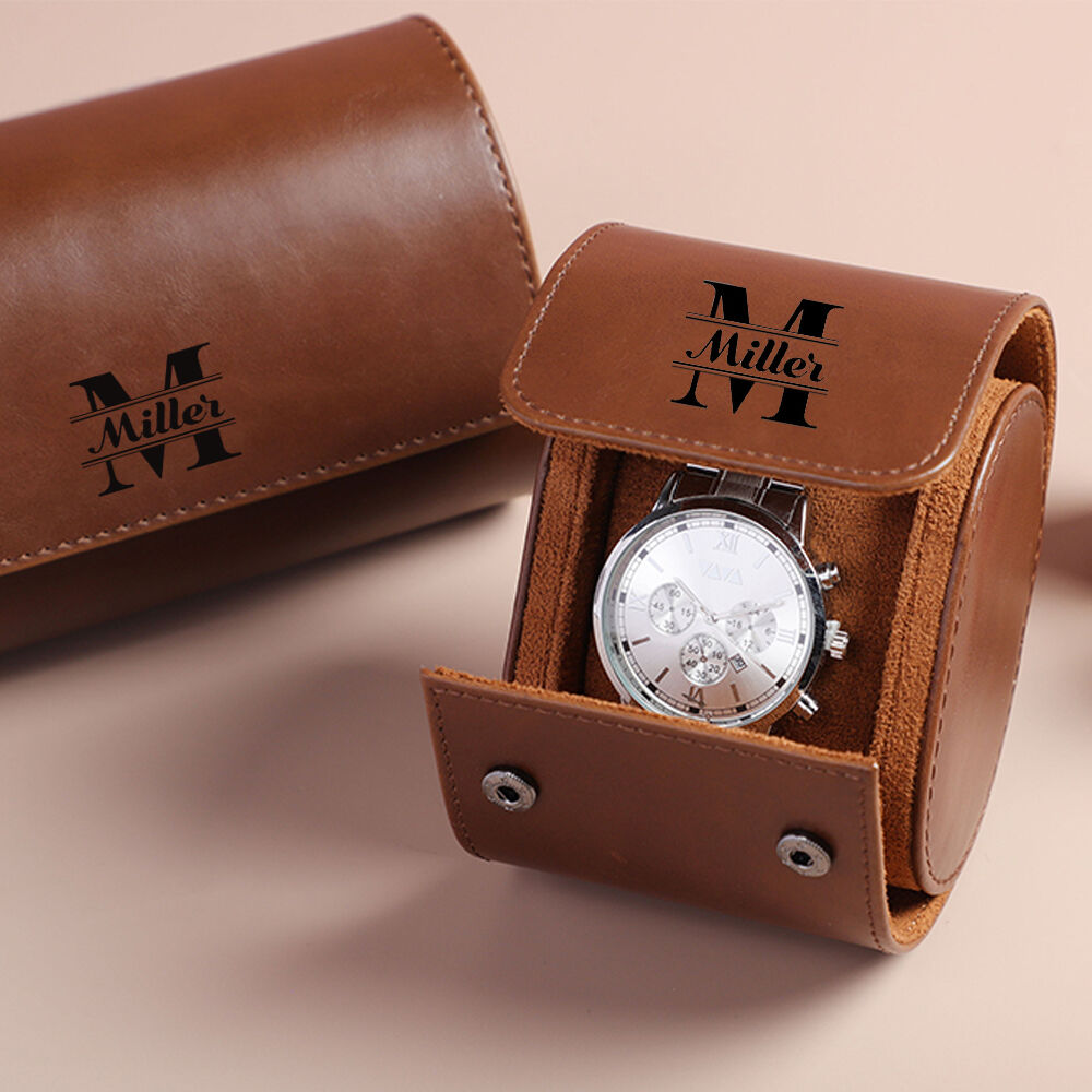 カスタマイズ 名入れ 腕時計ケース 1本 2本 3本 収納ボックス 持ち運び