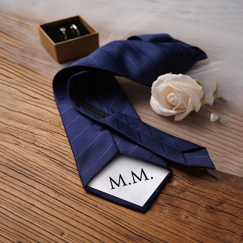 Custom Letter Tie Funny Gift for Husband