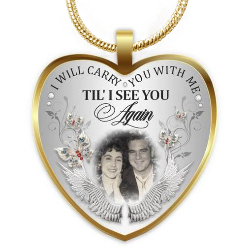 I Will Carry You with Me Necklace