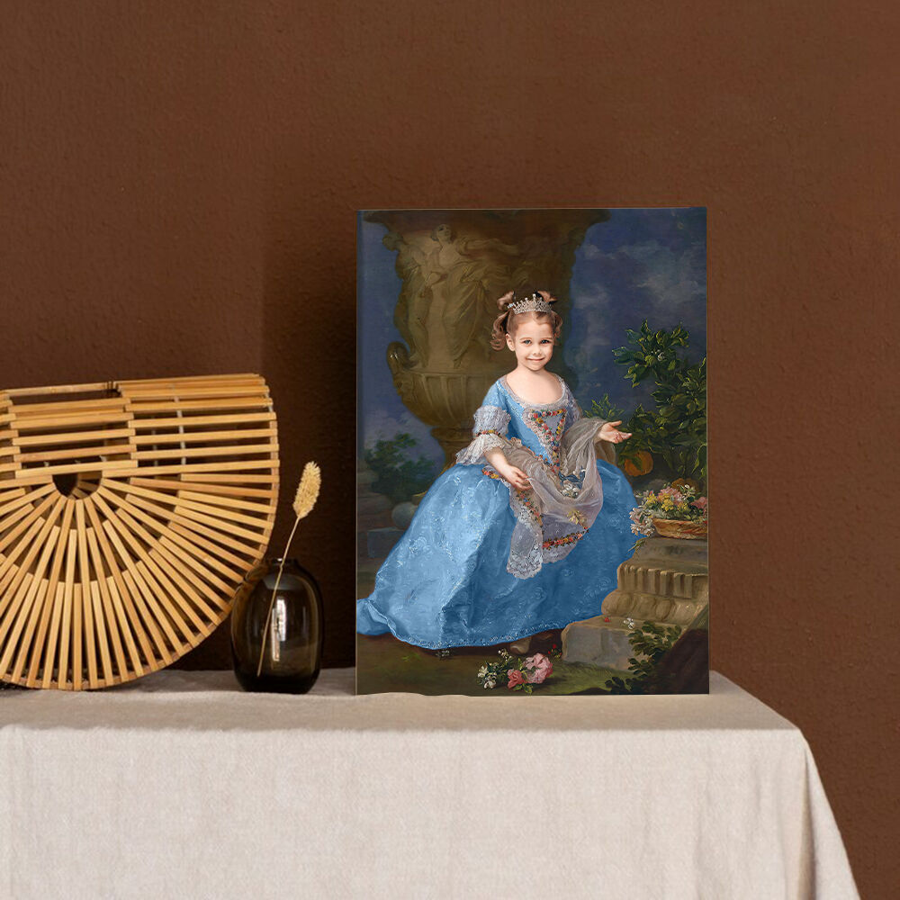 Niestandardowe zdjęcie głowy Renesansowy portret królewski Najlepszy prezent na urodziny