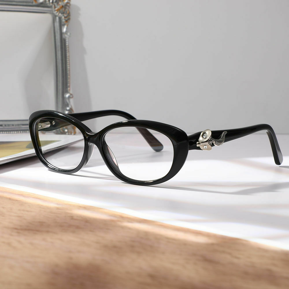 Emmi Cat Eye Black Glasses