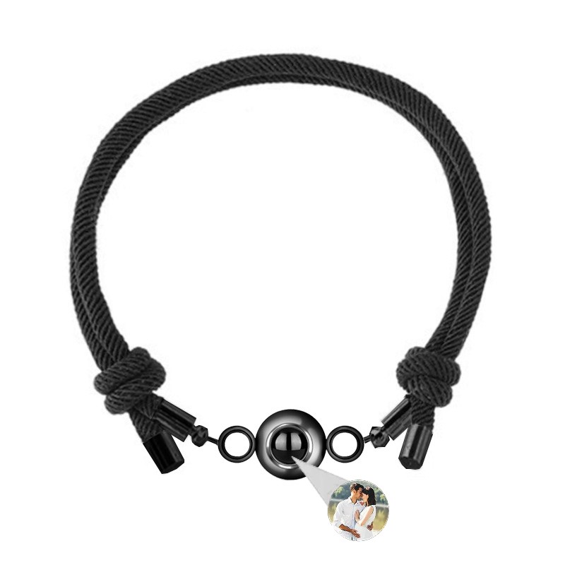 Custom Photo Projection Bracelet for Most Precious Moments