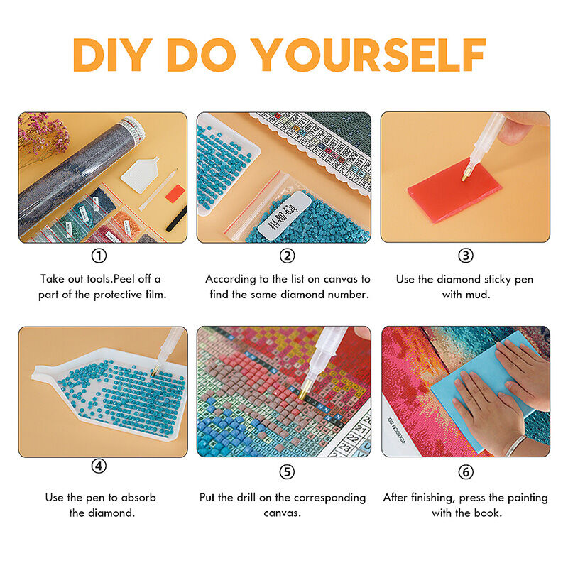 Bustling City Diamond Painting Creative Gift for Family