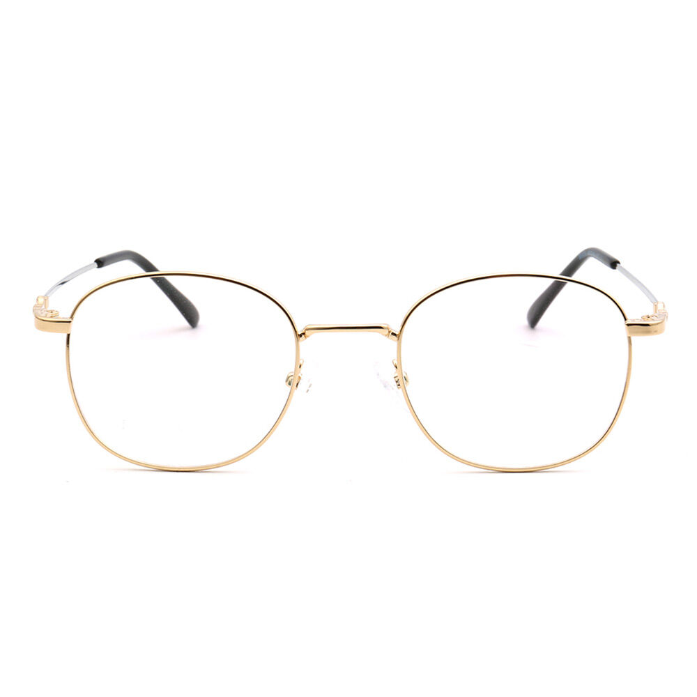 Lamb Round Gold Glasses