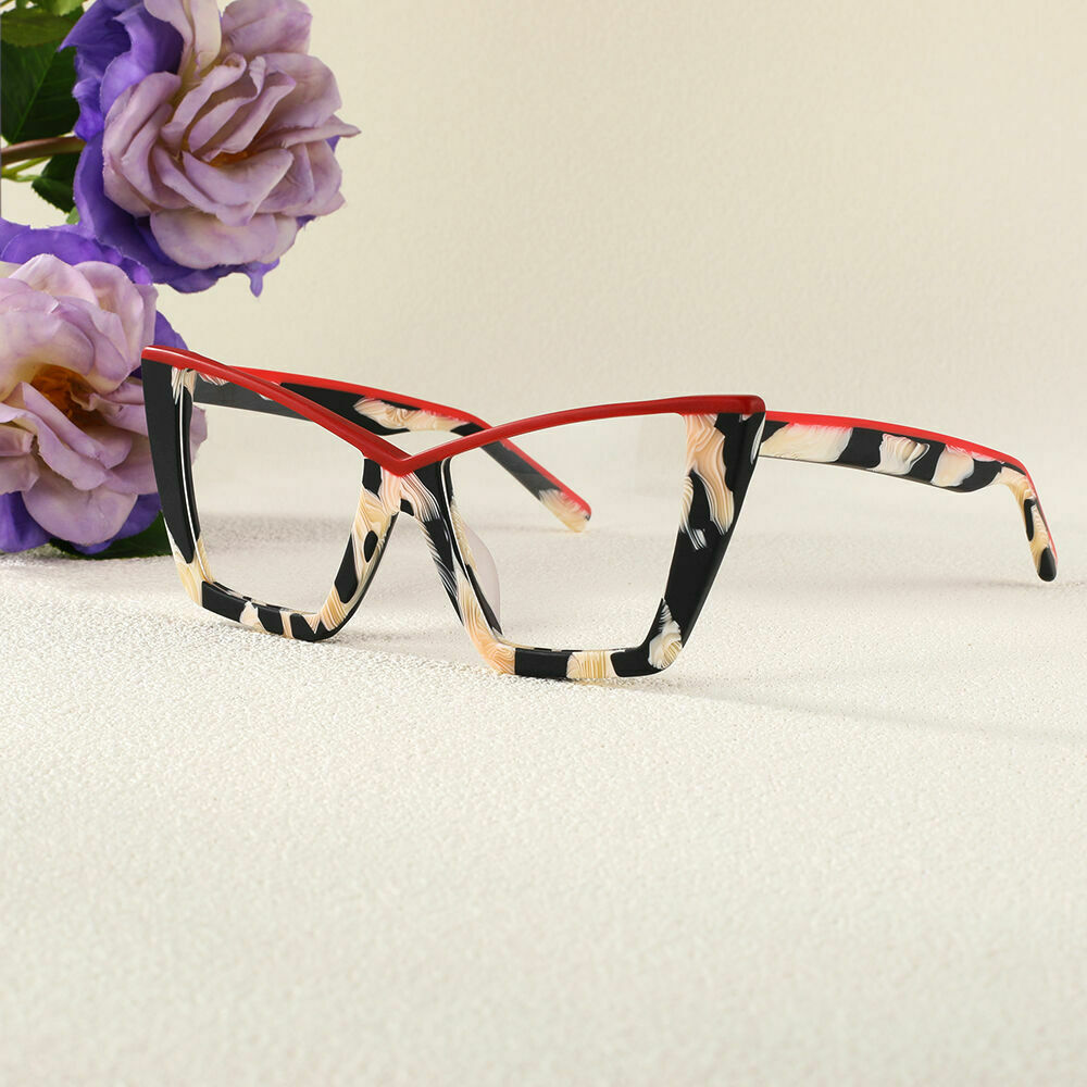 Occhiali da Vista Bengal Cat Eye Floreale 