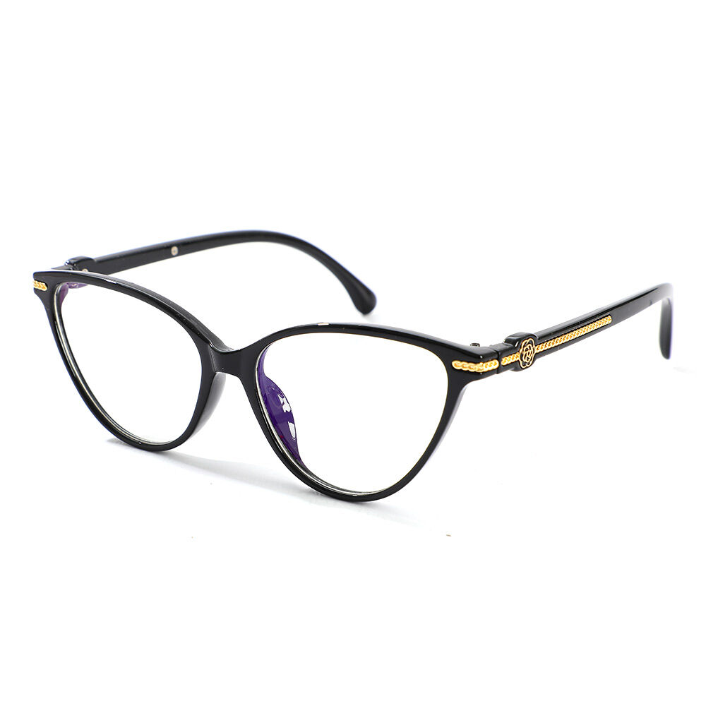 Lunettes de Vue Wilde Cat Eye Noir