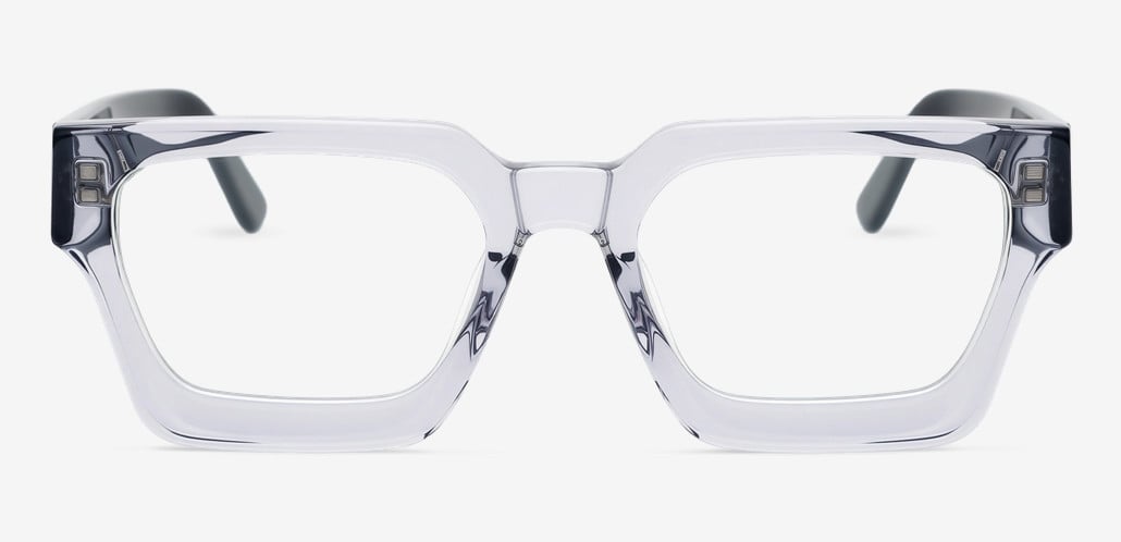 Myers Lunettes Carrées Grises