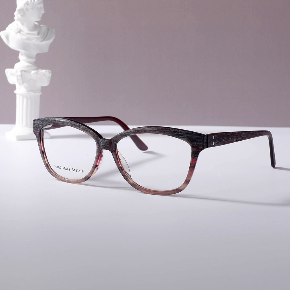 Lunettes de Vue Amity Papillon Brun Écaille