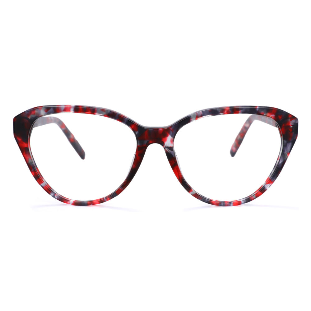 Occhiali da Vista Carol Cat Eye Rosso 