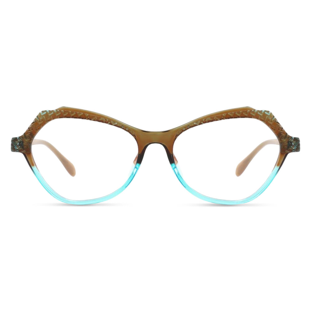 Occhiali da Vista Bentham Cat Eye Marrone 