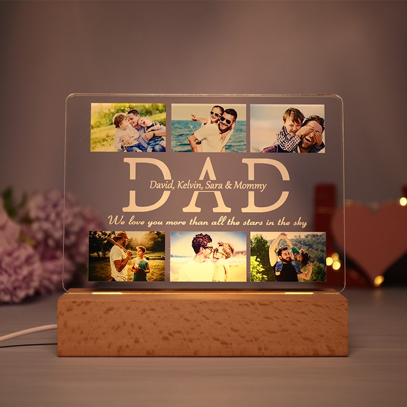 Custom DAD Acrylic Photo Light