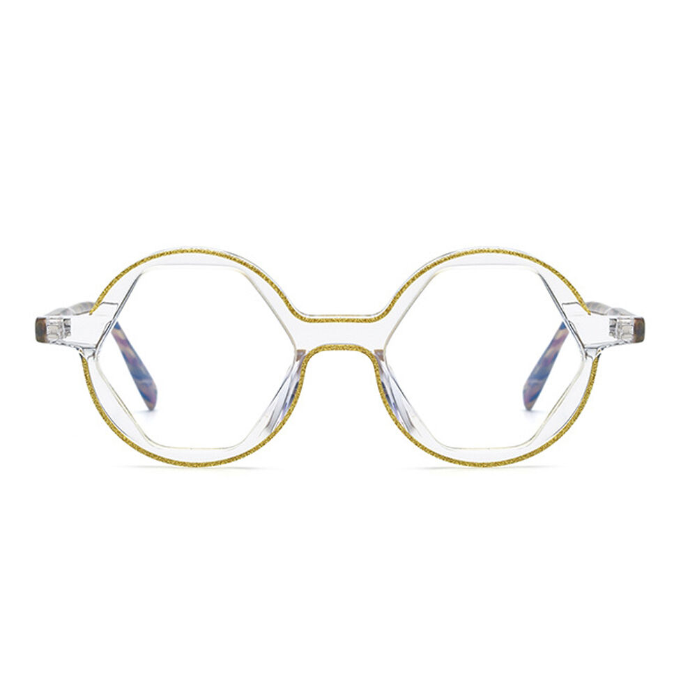 Tennant Round Gold Glasses