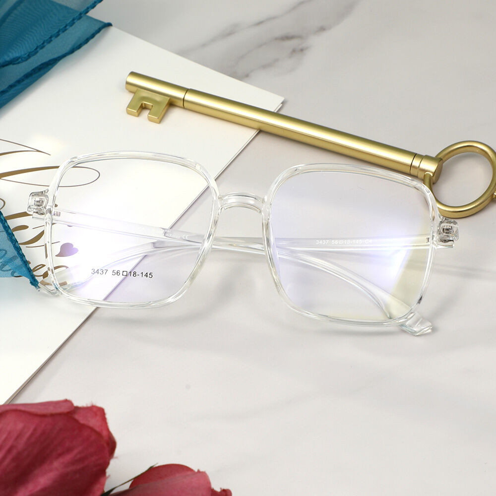 Lunettes de Vue Carrées Transparentes Visiona