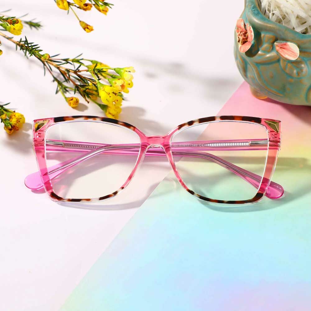 Occhiali da Vista  Burke Cat Eye Rosa