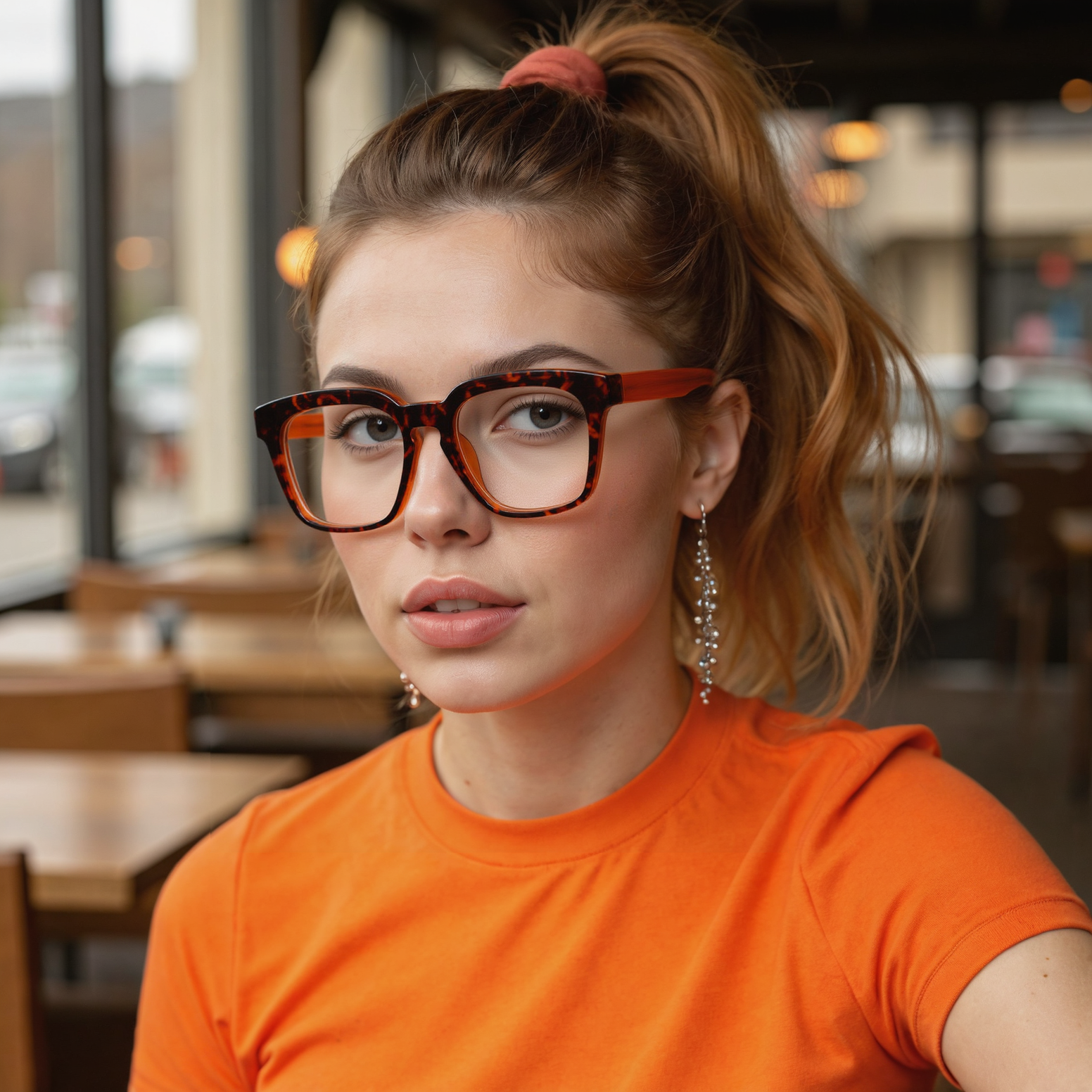 Lunettes de Vue Dylan Carré Écaille