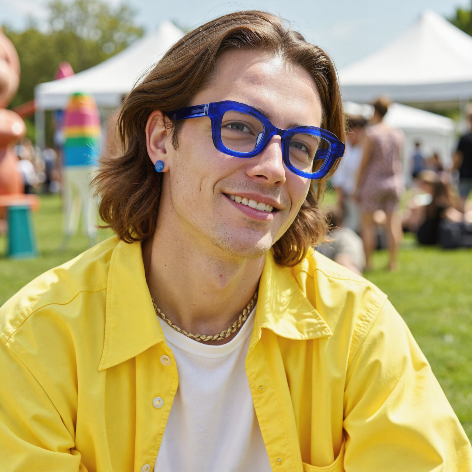 Occhiali da Vista Lorraine Quadrato Blu