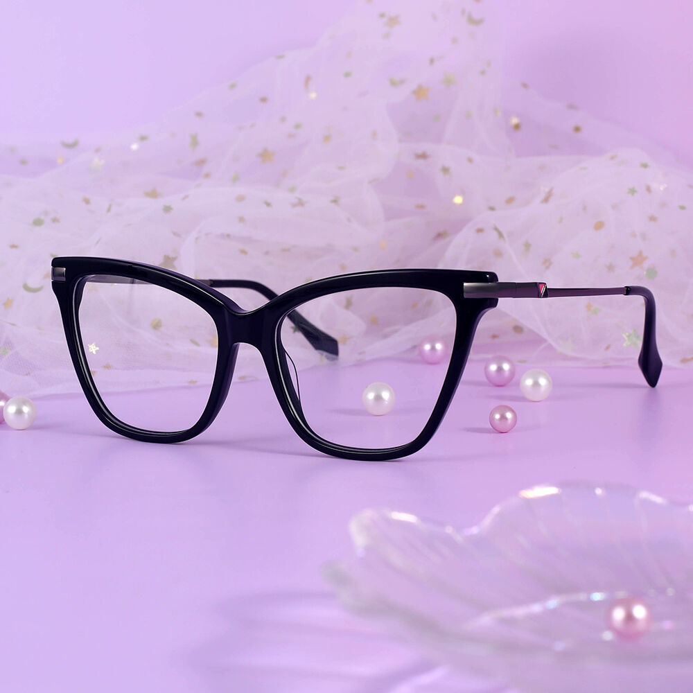 Occhiali da Vista Ada Cat Eye Nero 