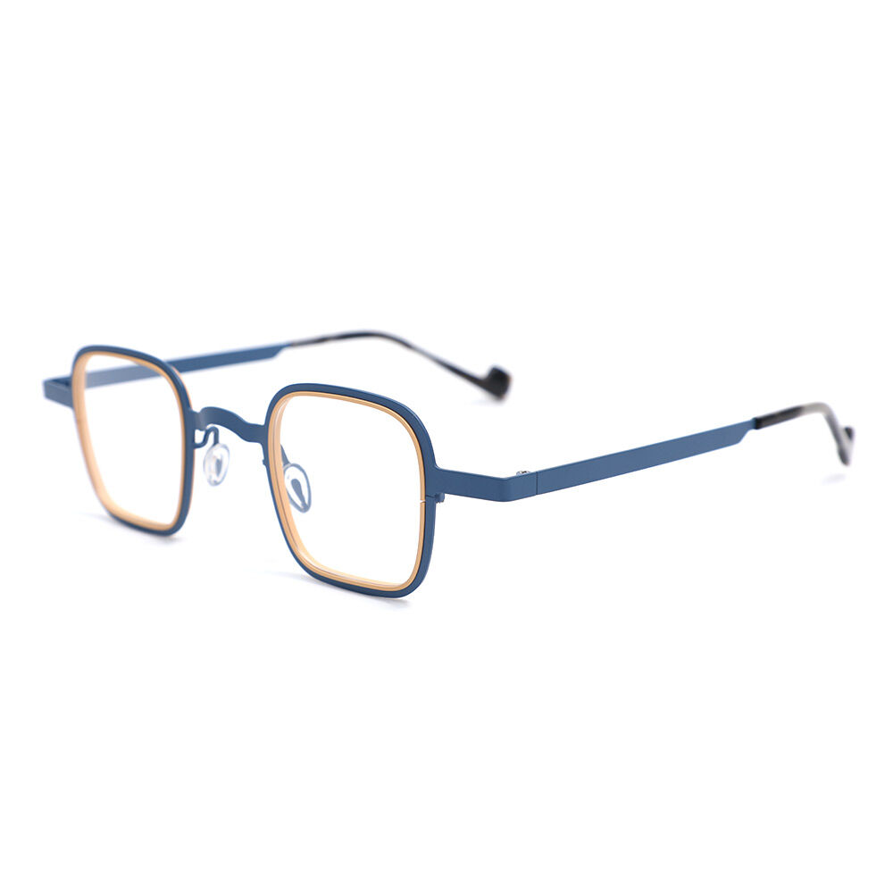 Bower Quadratische Blaue Brille
