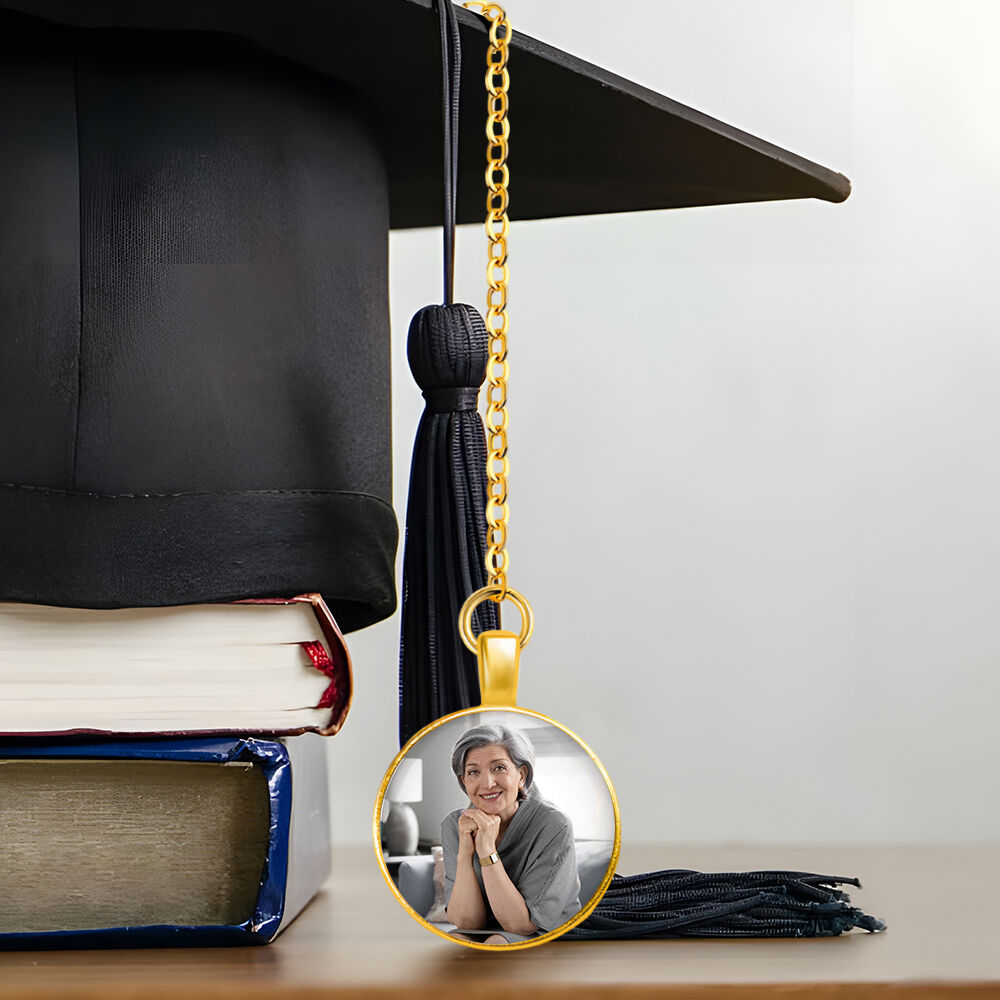 Gland de graduation personnalisé Médaillon photo Cadeaux souvenirs de diplôme pour amis