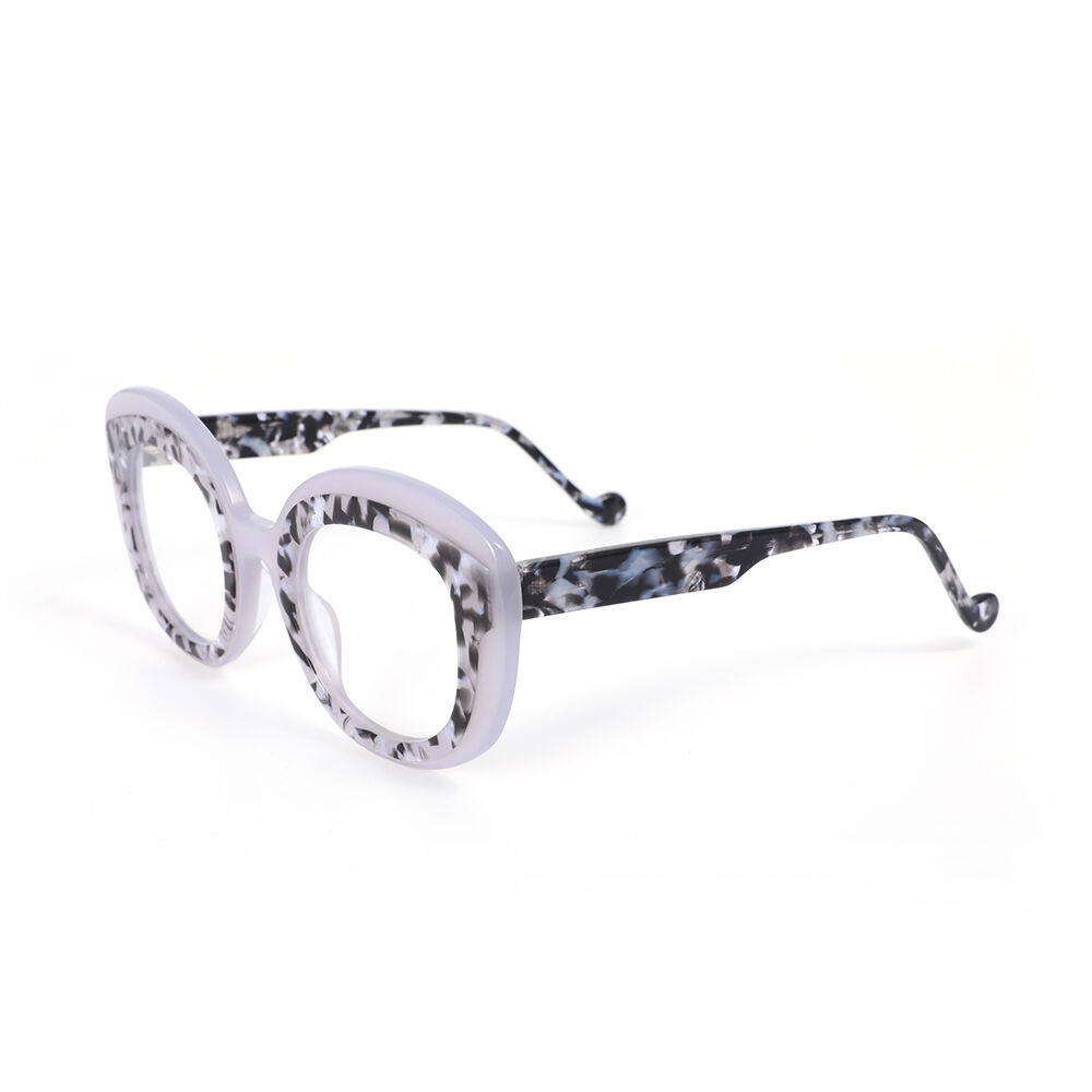 Dolores Cat Eye Leopardene Brille