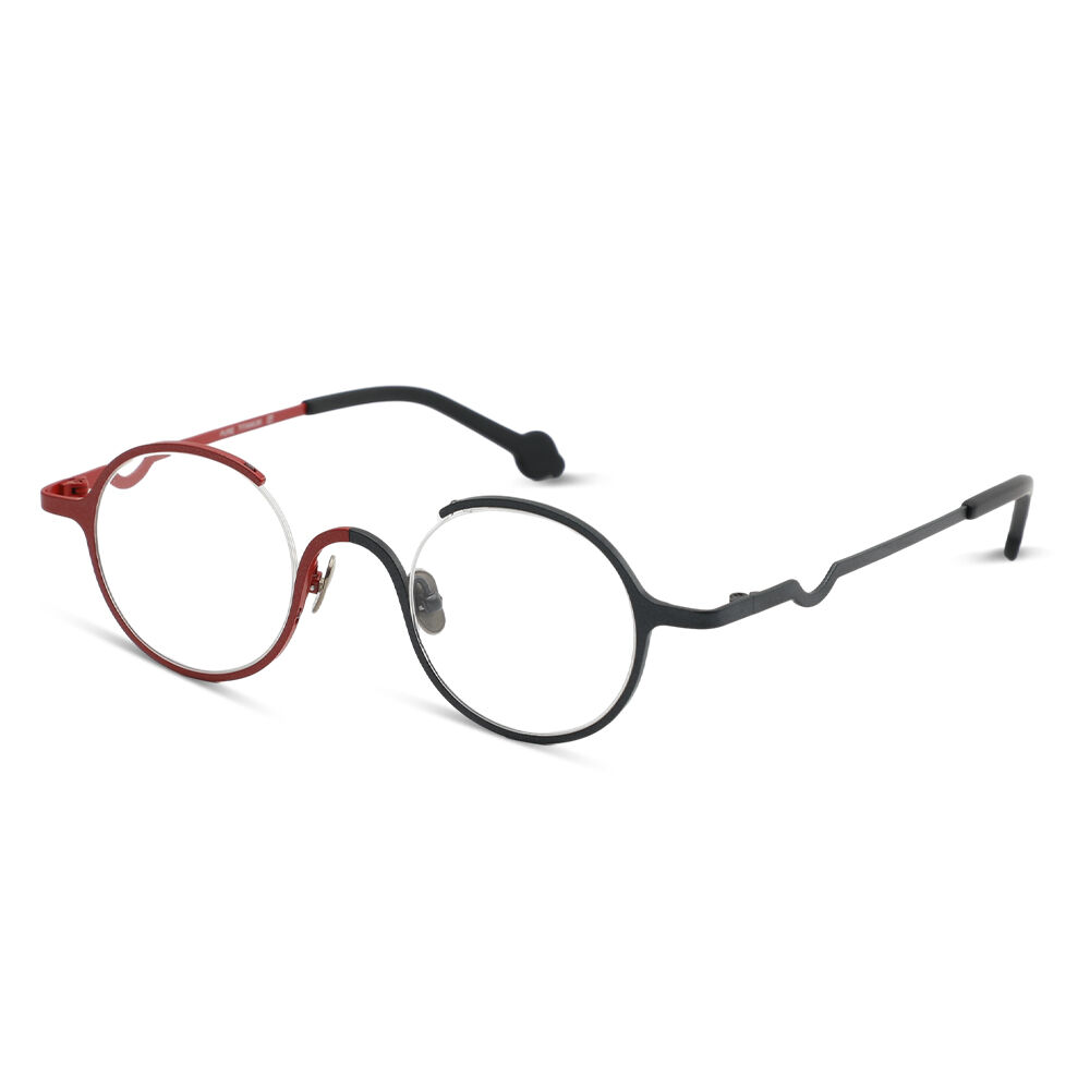 Ramay Round Red Glasses