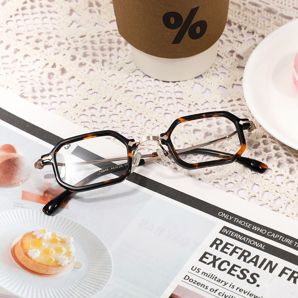 Abel Rechteckige Schildkröte Brille