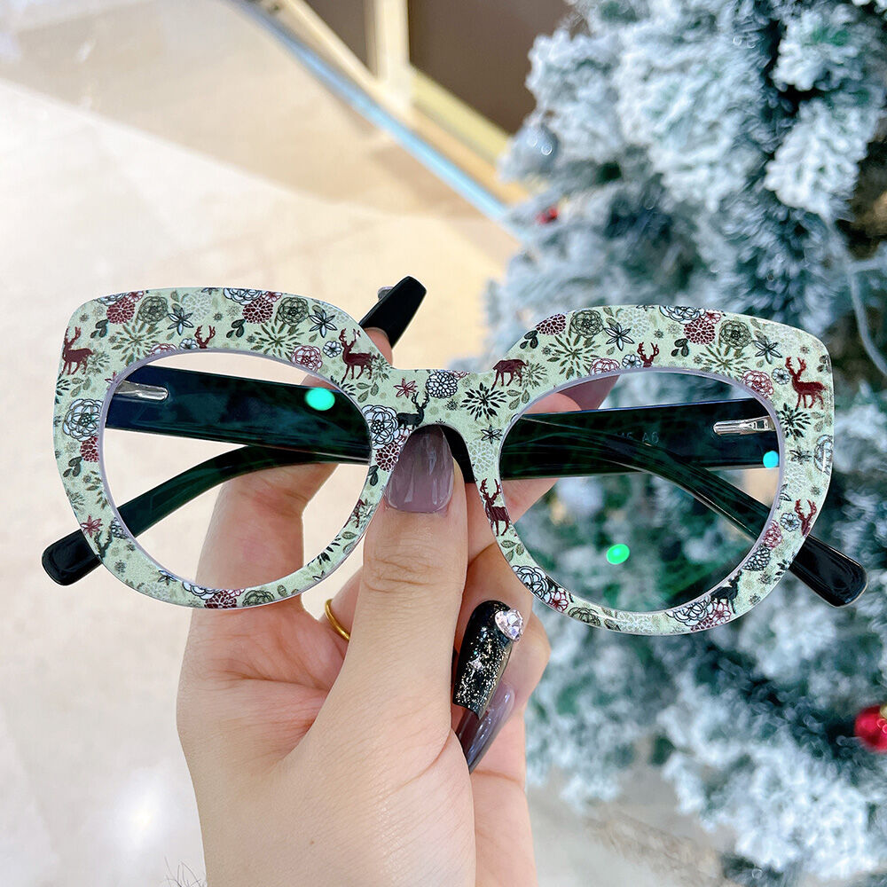 Occhiali da Vista  Frasei Cat Eye Chiaro Verde