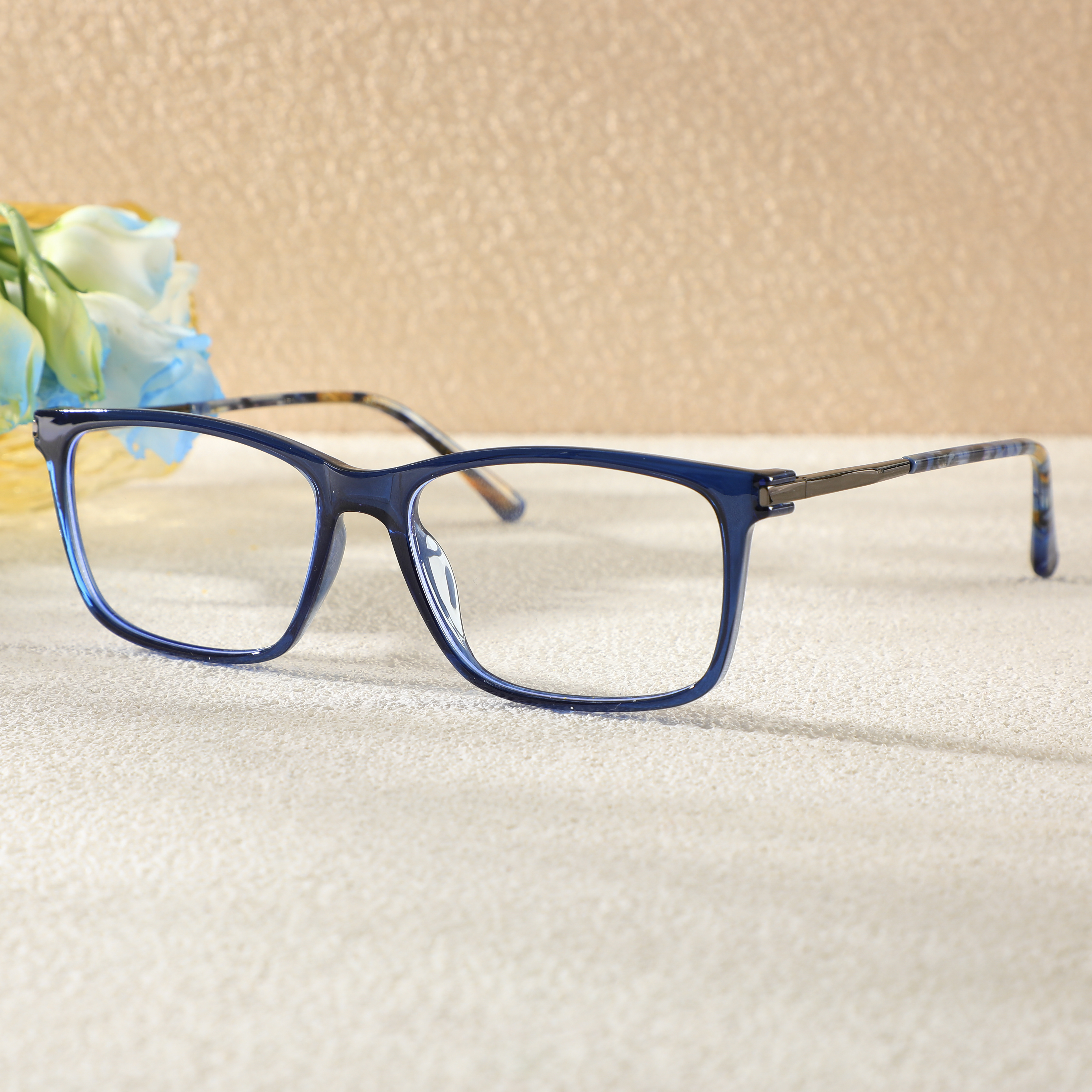 Occhiali da Vista Sapir Rettangolare Blu 