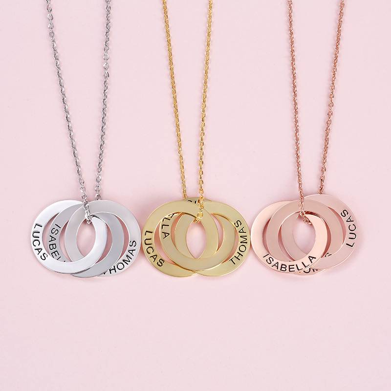 "One of a Kind" Personalized Circle Necklace
