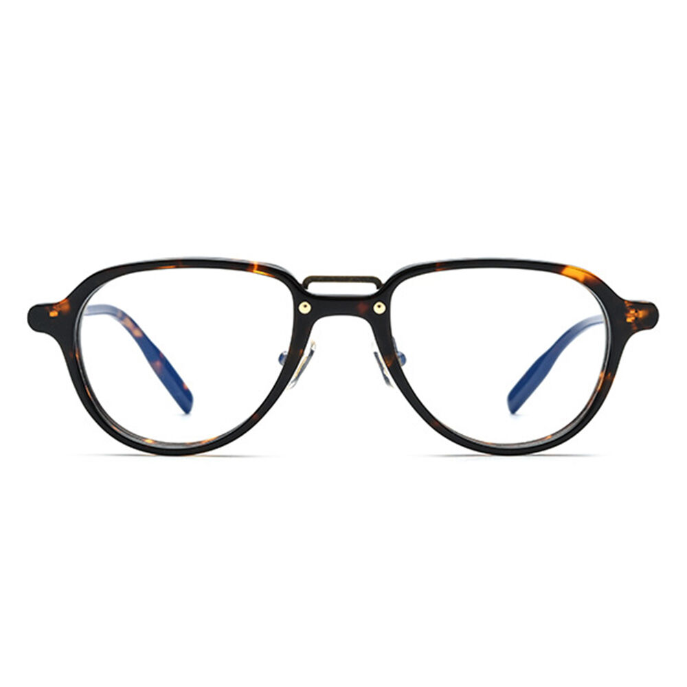 Prasil Oval Tortoise Glasses