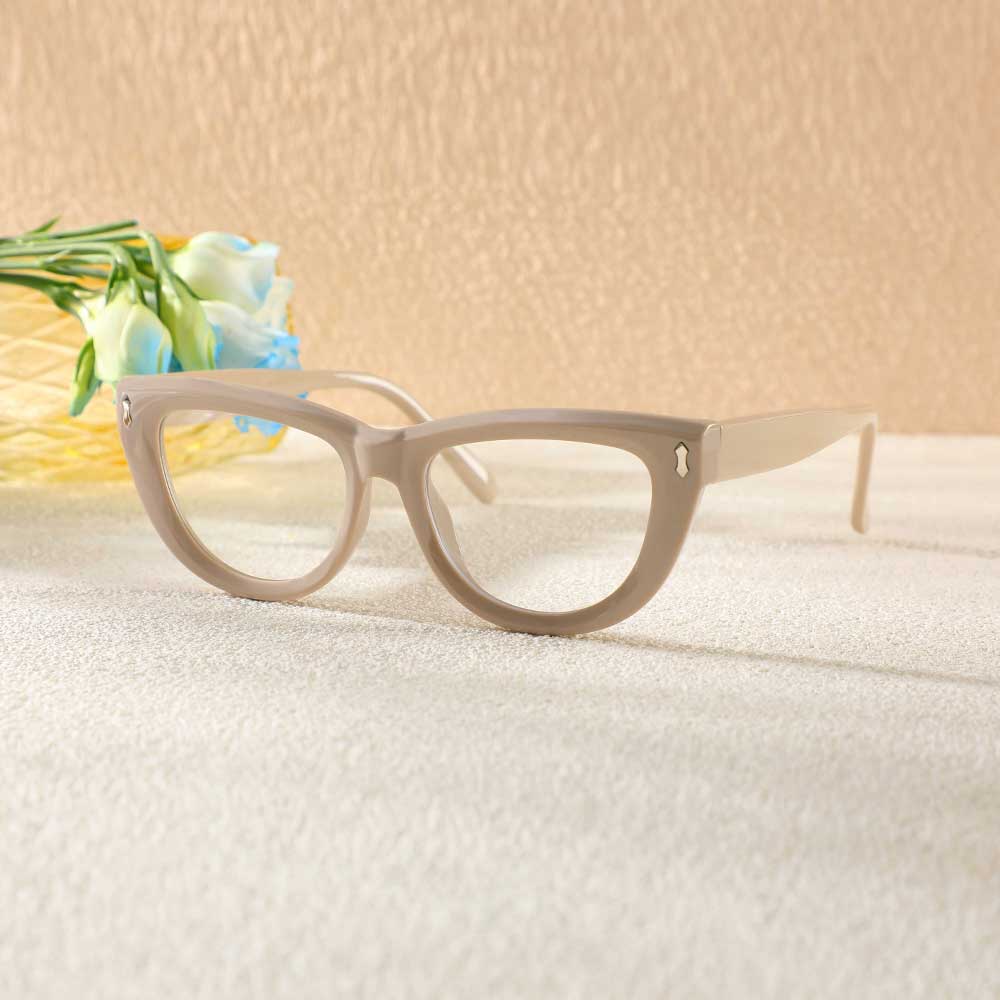 Lunettes de Vue Rhys Ovale Gris 