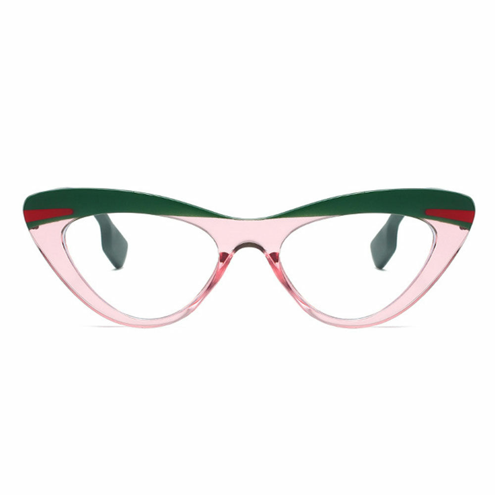 Emma Cat Eye Pink Glasses