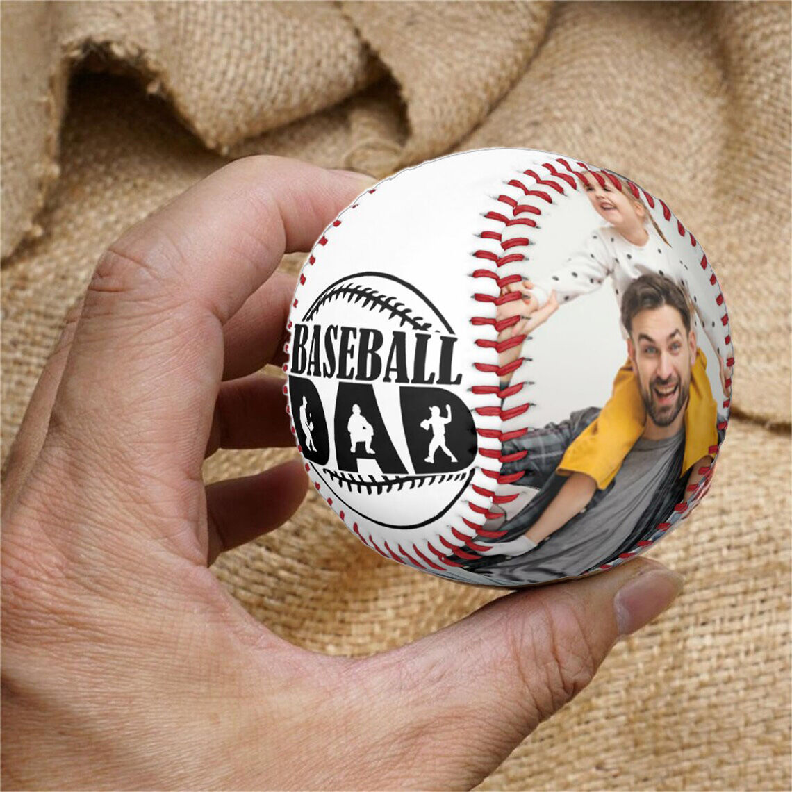 Personalized Baseball Gifts with Customizable Photos for Baseball-Loving Dads