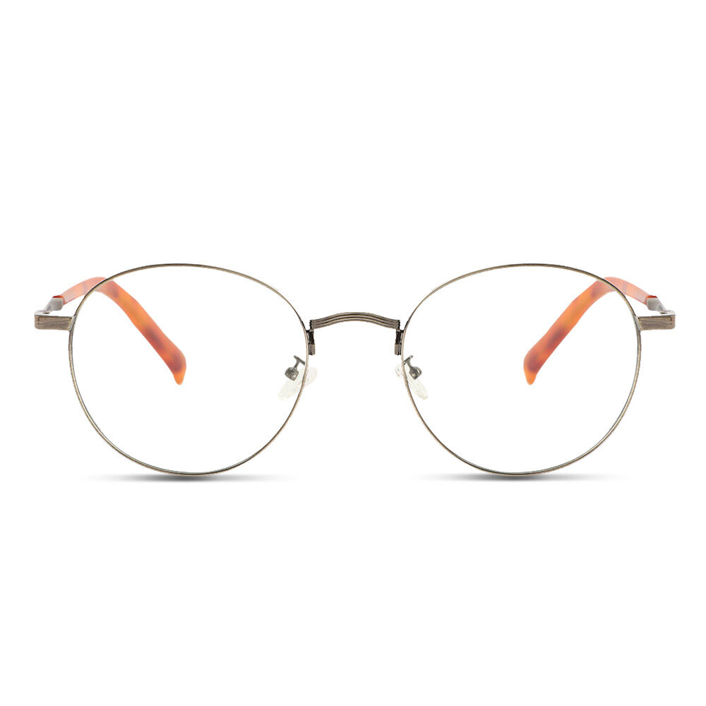 Owen Runde Rotgusse Brille