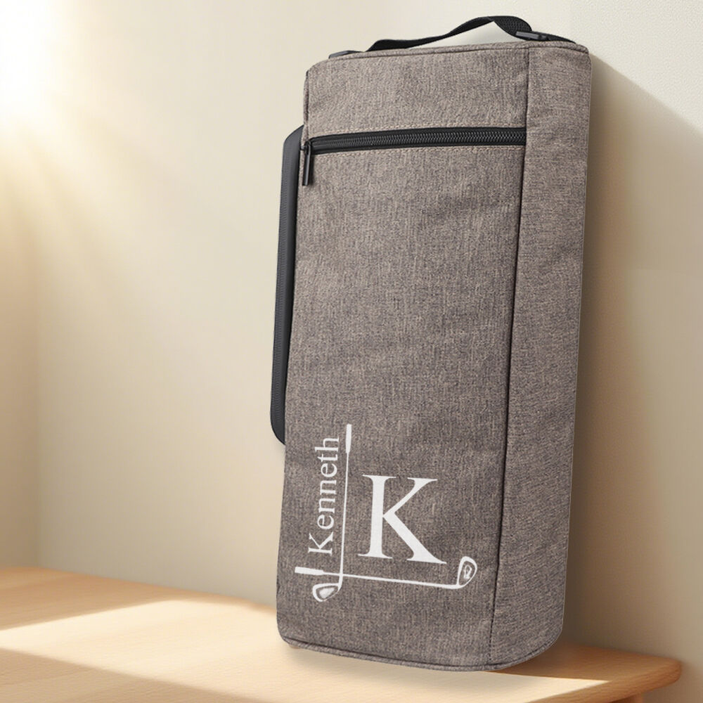 Personalised Golf Cooler Bag with Custom Name Beer Sleeve Beer Can Cooler Bag for Golf Player