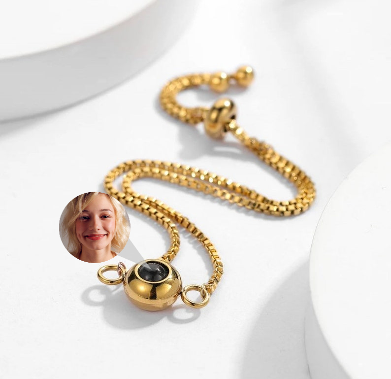 Personalisiertes Schönes Foto Projektion Armband Süßes Cooles Geschenk