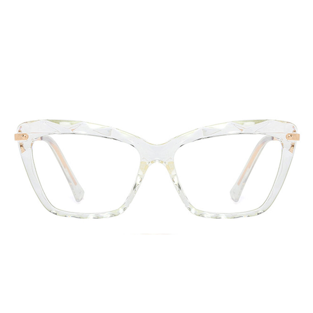 Annaisha Cat Eye Clear Glasses