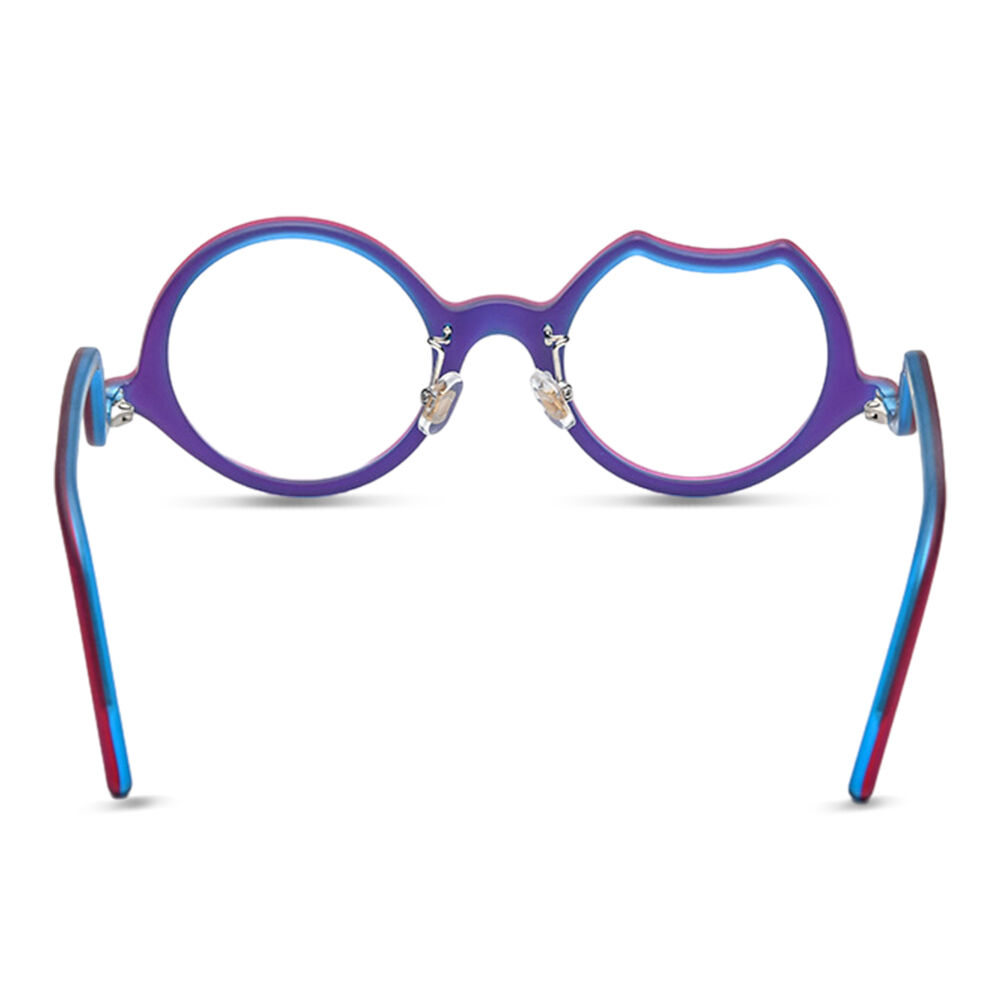 Audition Round Purple Glasses