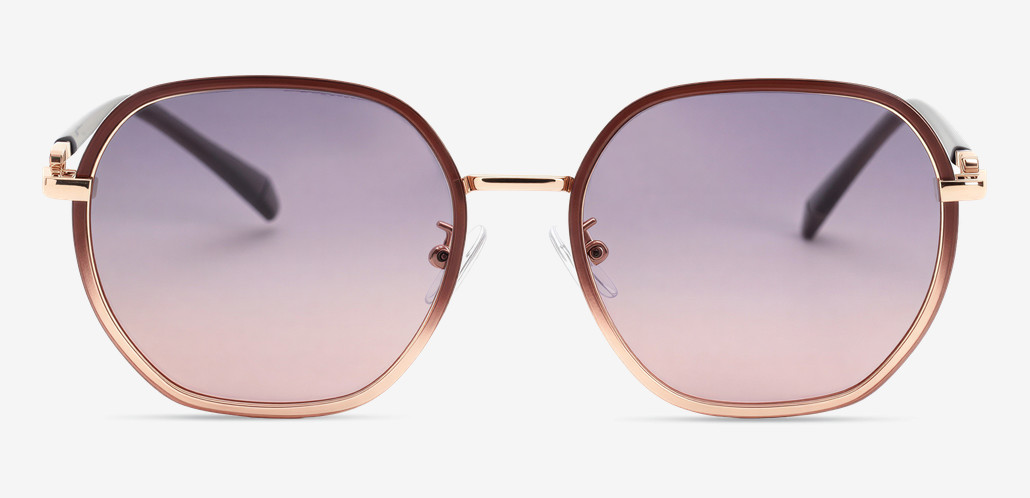 Joshua Gafas de sol Redondas Marrones