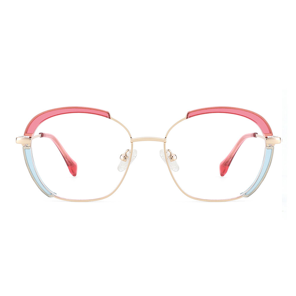 Occhiali da Vista Alyssa Poligono Rosa 