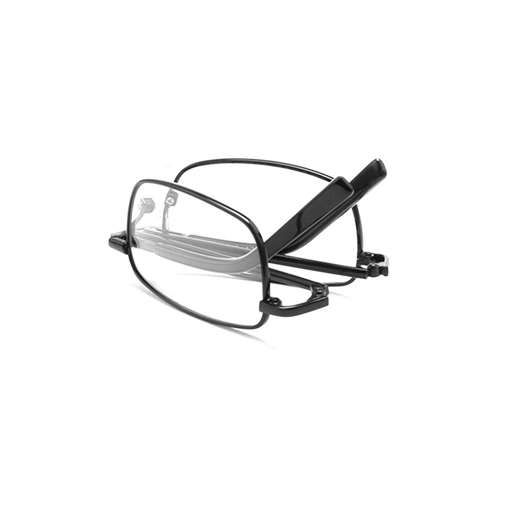 Kennan Rectangle Black Glasses