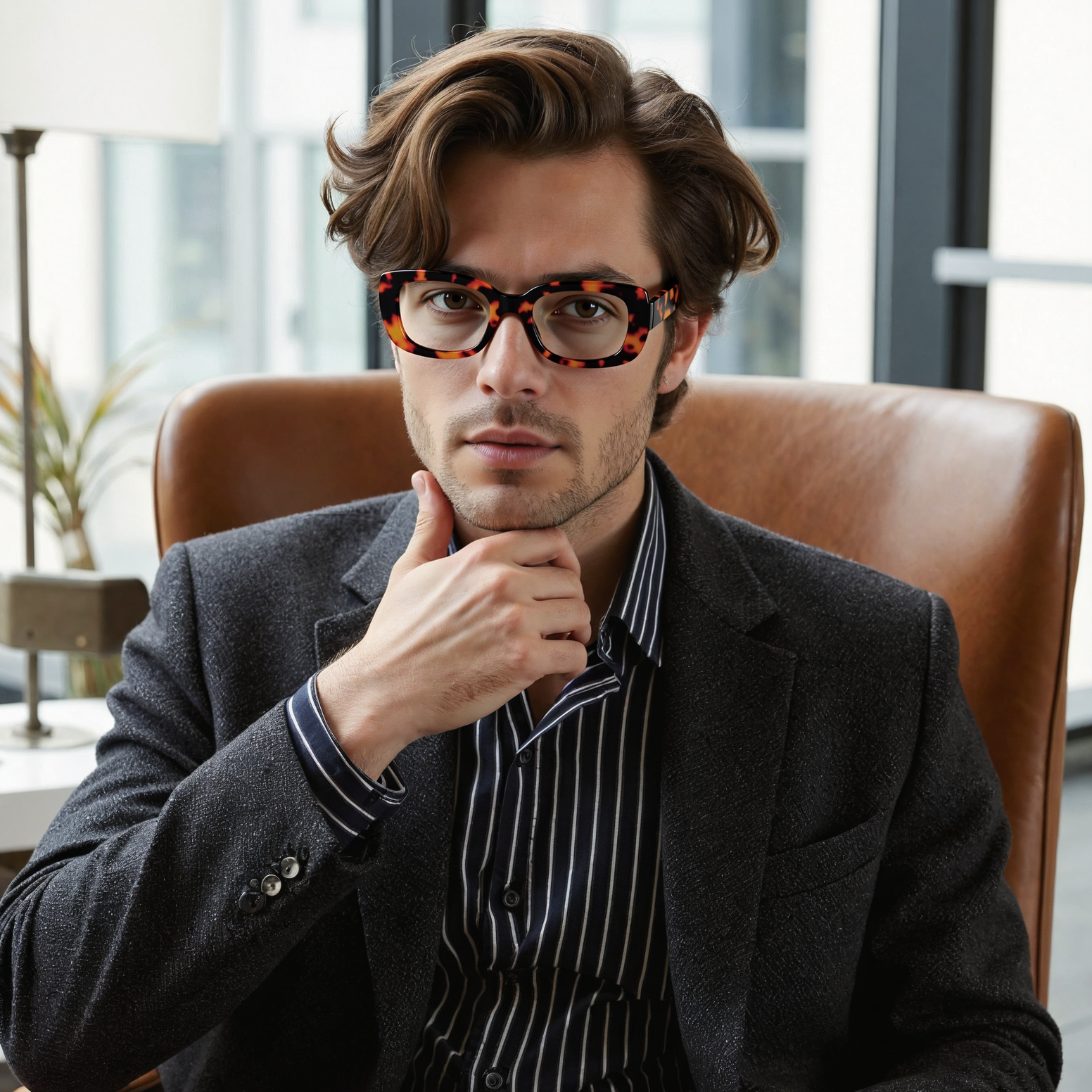 Occhiali da Vista Letitia Rettangolare Tartarugato