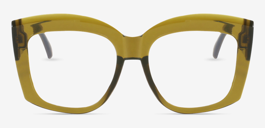 Baro Gafas Cuadradas Verdes