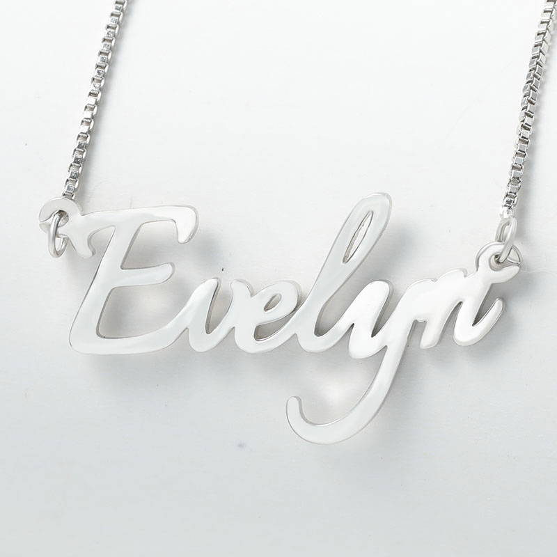 Collier Prénom Écriture Personnalisé