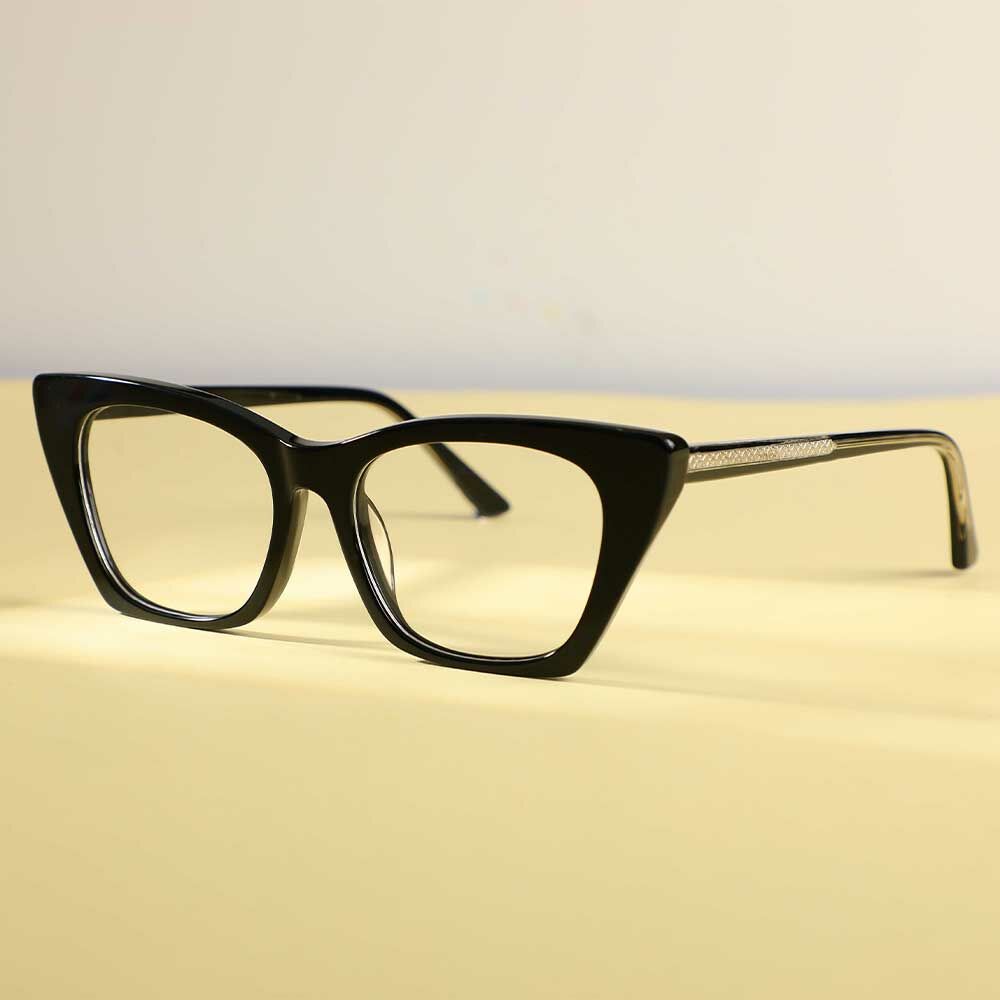 Ivy Cat Eye Schwarze Brille