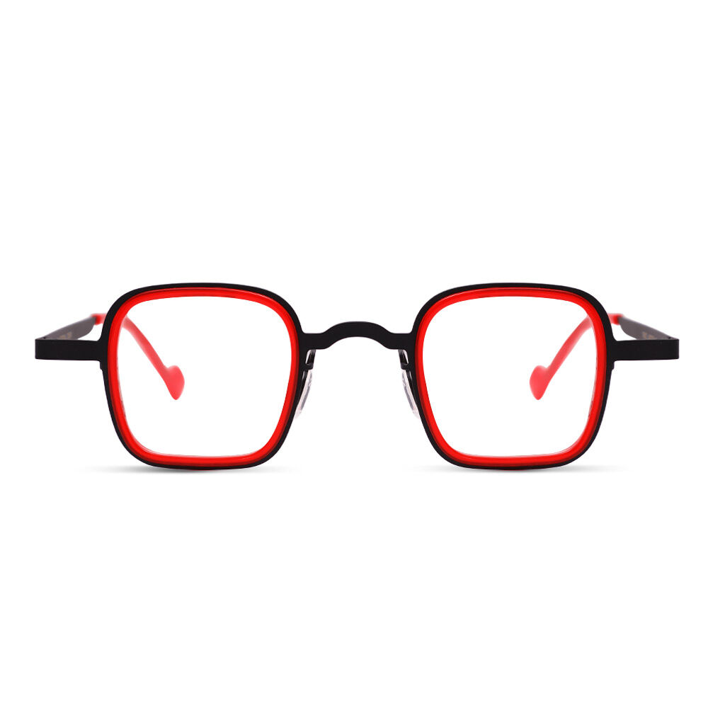 Benjamie Square Black Glasses