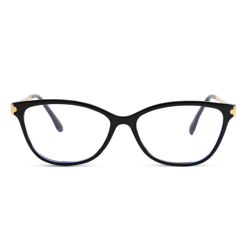 Joshua Rechteckige Schwarze Brille